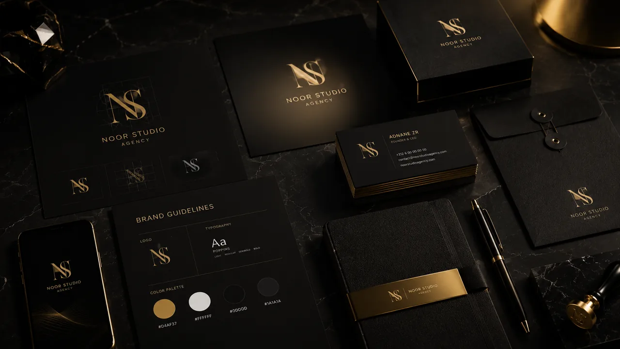 Brand Identity — premium brand identity preview
